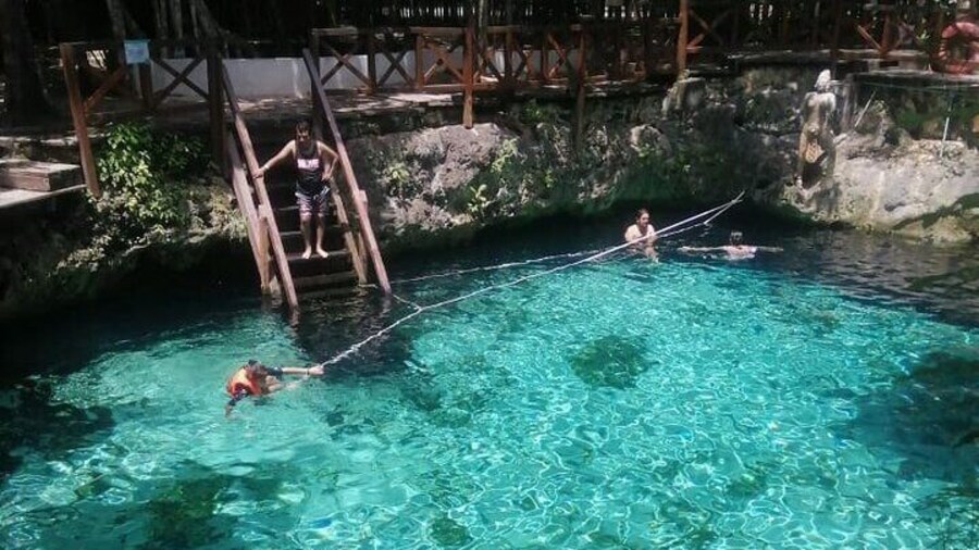 Cancun Cenote Adventure Tour Swim in Tulum Stunning Lagoons