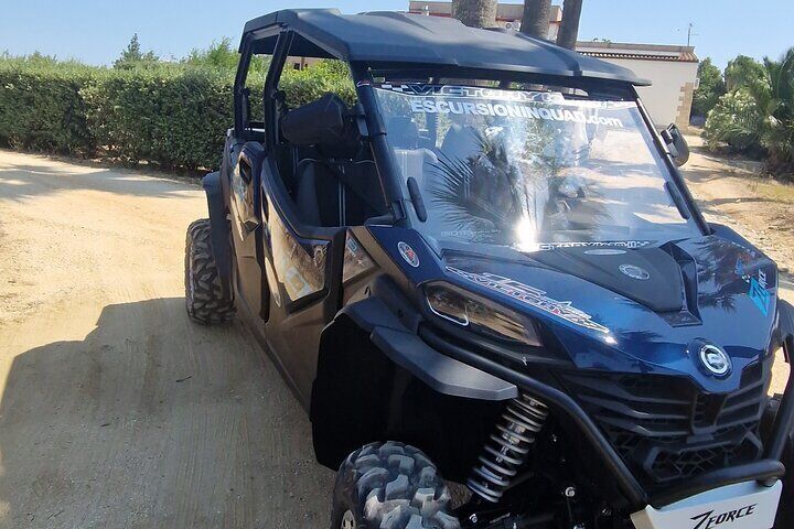 Rental side by side 4 seats