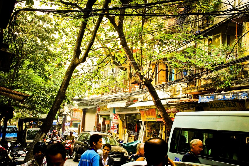 City view of Hanoi during the day 