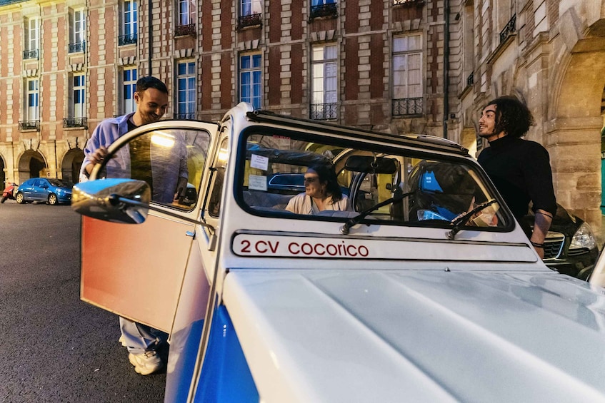 Picture 3 for Activity Paris: Discover Paris by Night in a Vintage Car with a Local