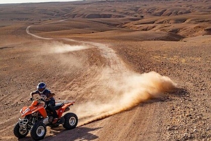 Marrakesh Agafai Desert Quad Bike experience and dinner show