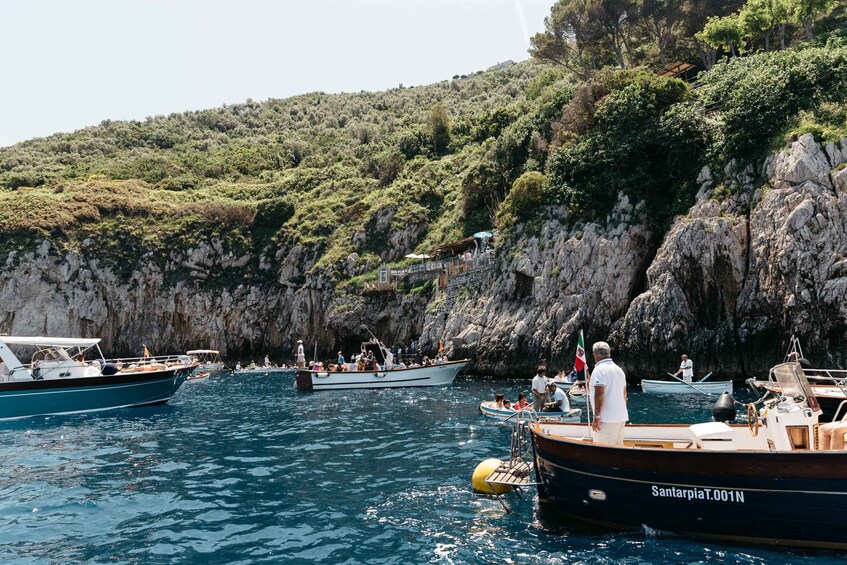 Picture 4 for Activity From Sorrento: Capri and Blue Grotto Boat Tour