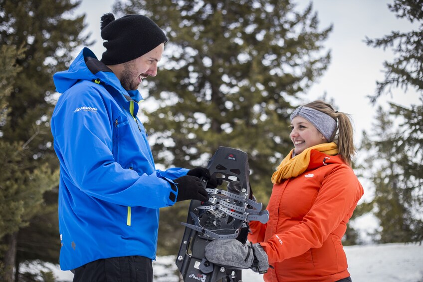 Show item 4 of 9. Snowshoeing Tour to Marble Canyon