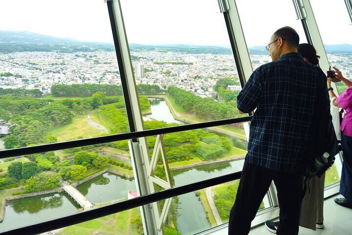 Hakodate: Goryokaku Star Fort & Tower Guided History Tour