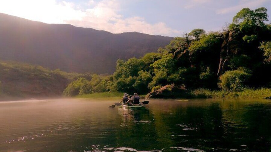 Floated by Kayak in the Oath Canyon