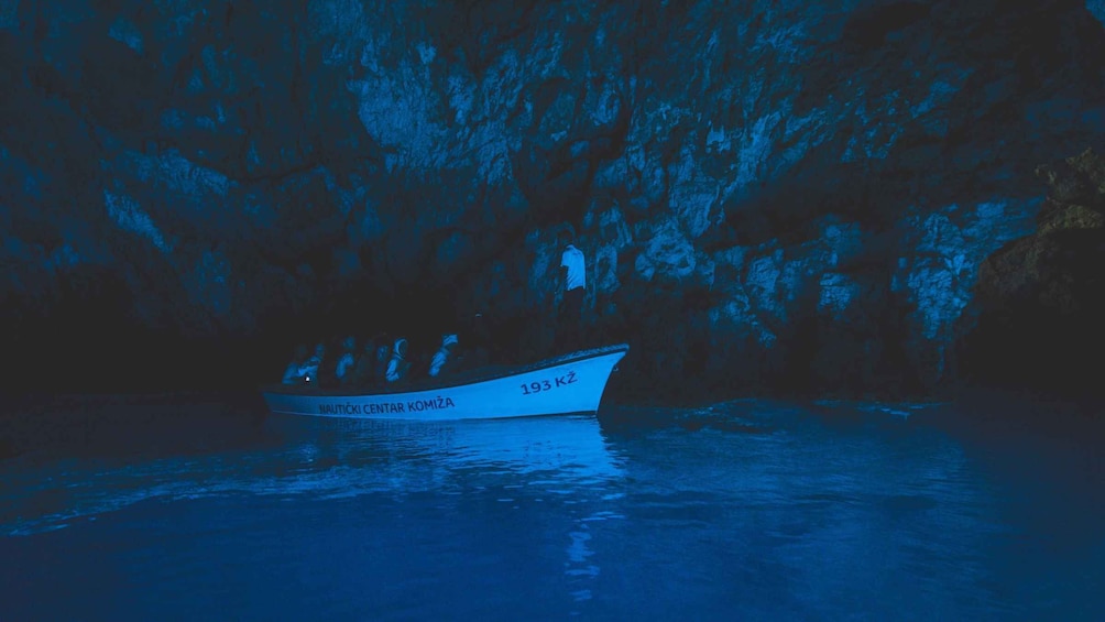 Picture 1 for Activity Split: Blue Cave 5 Islands Trip with Blue Cave Entry Ticket