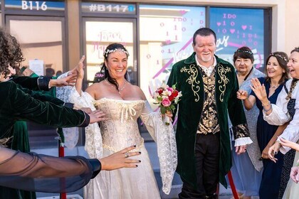 Las Vegas Immersive Enchanted Forest Wedding Ceremony