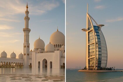 Dubai Full-Day & Abu Dhabi Half-Day City Tour from Abu Dhabi