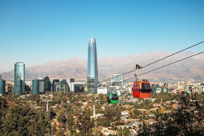 Santiago Skyline: Cable Cars & San Cristobal Private Adventure