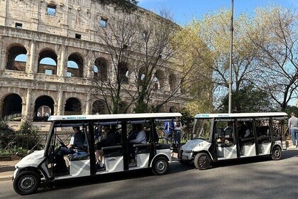 Semi Private Golf Cart Tour of Romes Iconic Landmarks