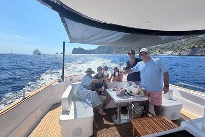 Capri+Amalfi Coast Yacht Private Tour Experience from Naples