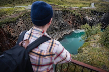 Stuðlagil Canyon and Vök Baths Private Day Tour