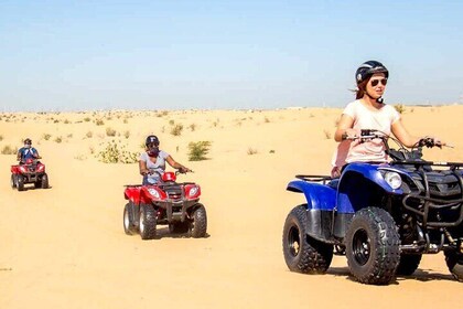 Quad Biking Adventure with Camel and Sand Boarding Tour Abu Dhabi