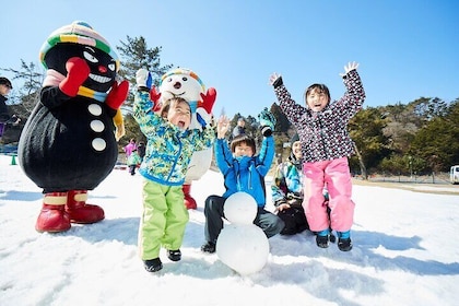 Rokko Snow Park Winter Ski and Arima Onsen Day Tour from Osaka