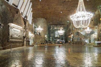 Fra Krakow: Guidet tur til saltgruven Wieliczka