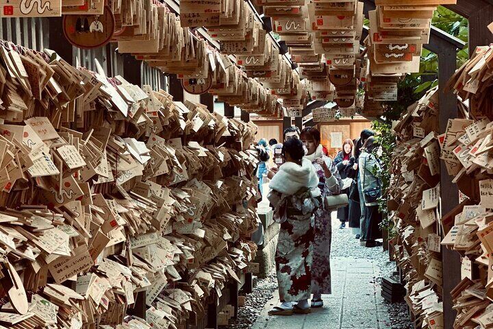 Kawagoe Cultural Tour Kimono Rickshaw Sake and Local Flavors