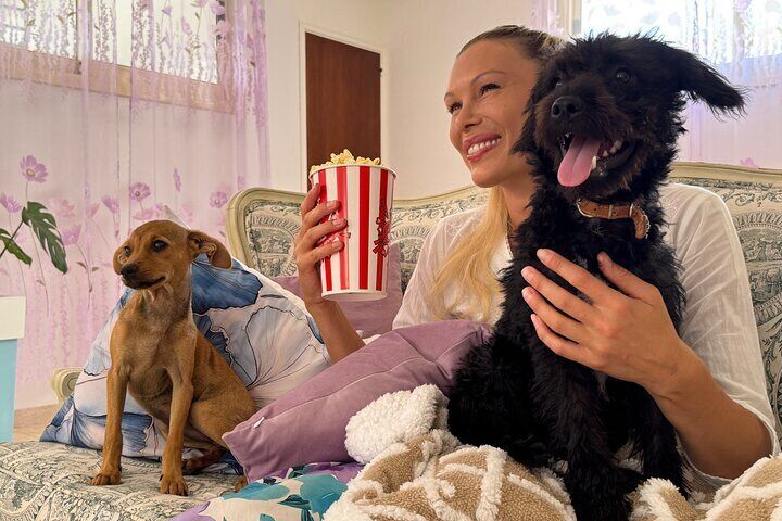 Puppies and Movies: A Feel-Good Film Night with Rescue Pups