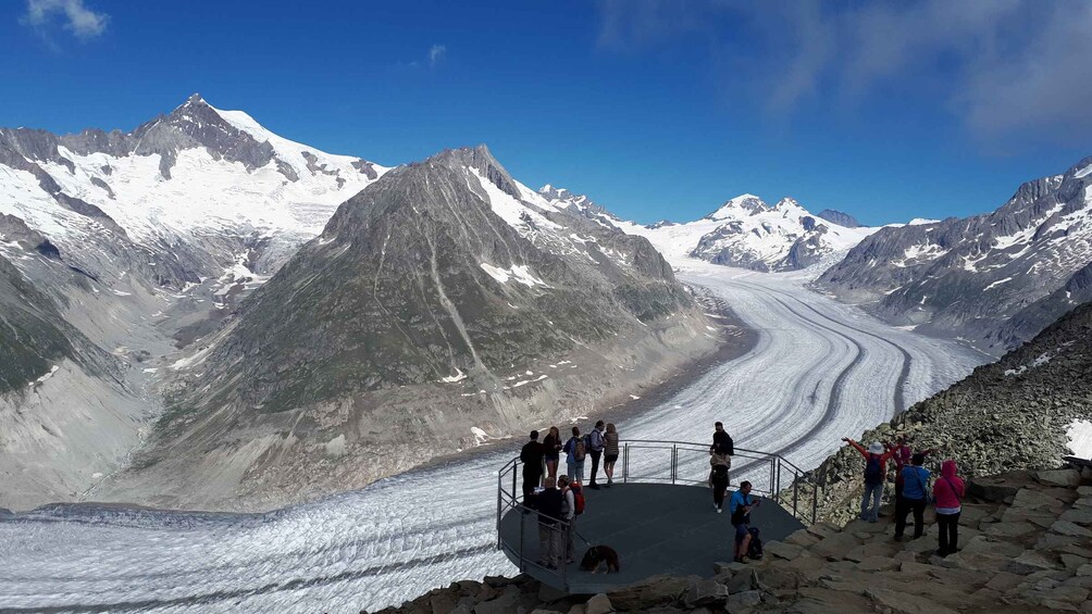 Picture 2 for Activity Aletsch Glacier: Round-trip Cable Car Ticket to Eggishorn