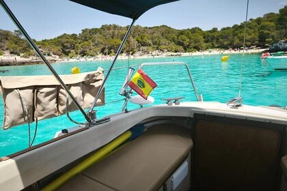 Menorca Coves in 2 Hours Private Express Boat Tour