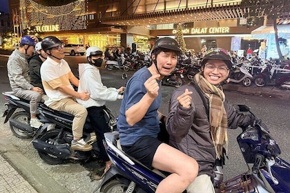 Da Lat Night Local Food & Sightseeing Tour by Scooter