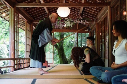 Kyoto Hidden Riverside Zen Mediation and Uji Matcha Experience