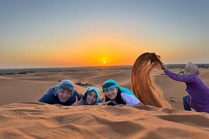 3-Day Shared Sahara Tour with Camel Ride