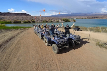 From Las Vegas: Lake Mead National Park quad bike Tour with Lunch