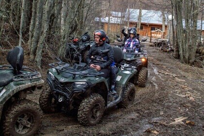Adventure in the Lakes Fueguinos quadricycles and Patagonian lamb