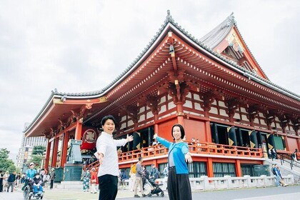 Hand-Roll Sushi Class, Skytree Fast Pass & Asakusa Tour