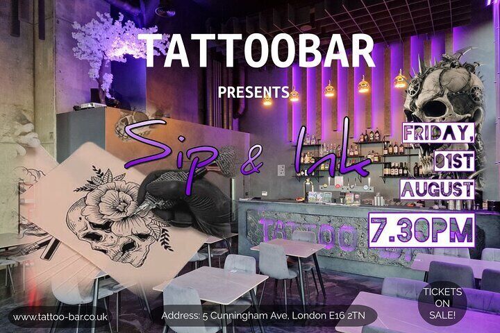 Sip and Ink Creative Night in London