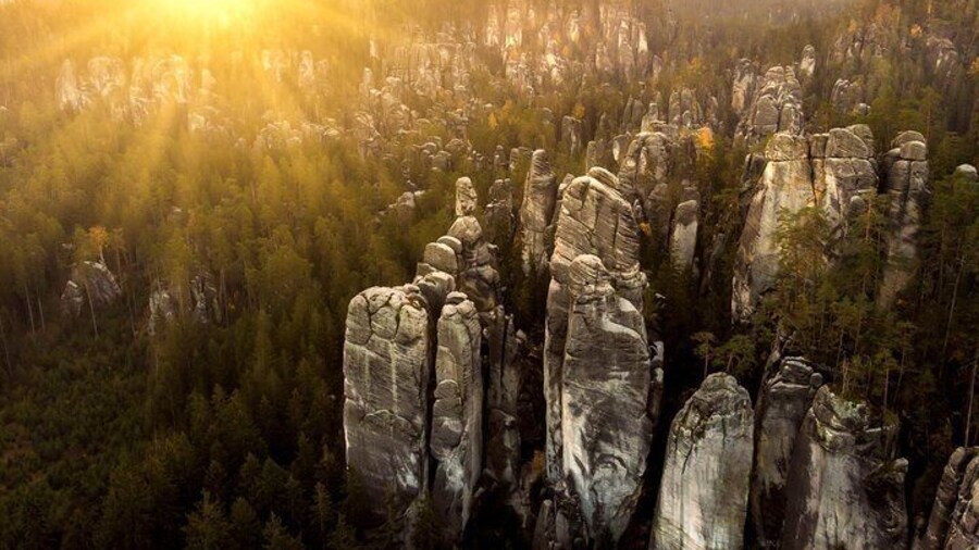 Adrspach Teplice Rocks Filming Site of The Chronicles of Narnia