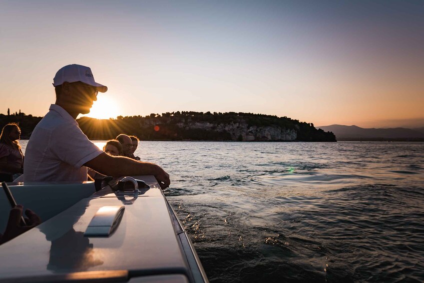 Picture 5 for Activity Sirmione: Sunset Boat Cruise with Local Wine