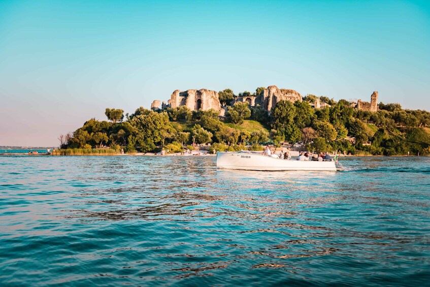 Picture 4 for Activity Sirmione: Sunset Boat Cruise with Local Wine