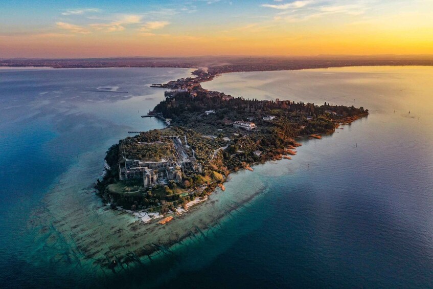 Picture 2 for Activity Sirmione: Sunset Boat Cruise with Local Wine