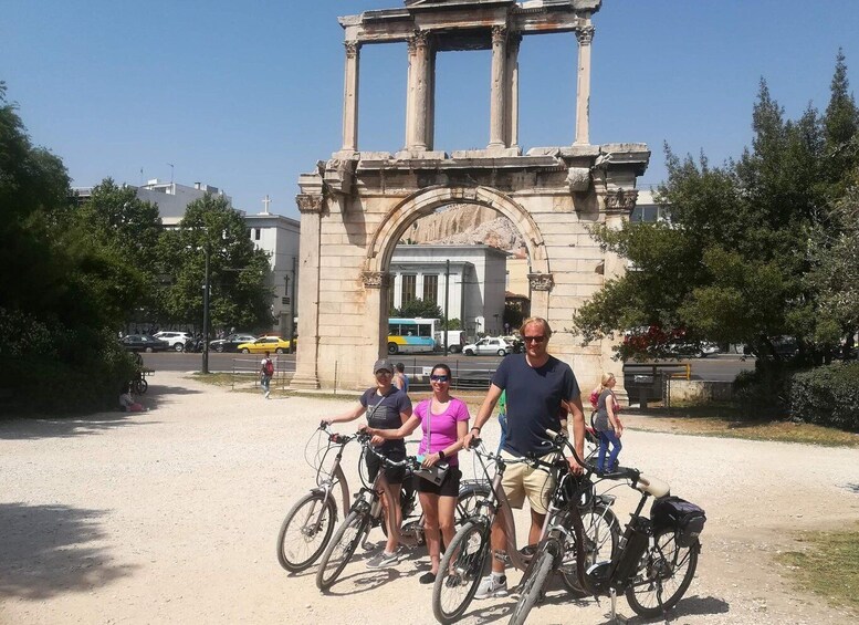 Picture 6 for Activity Athens: Private Old Town Electric Bike Tour & Food Tasting