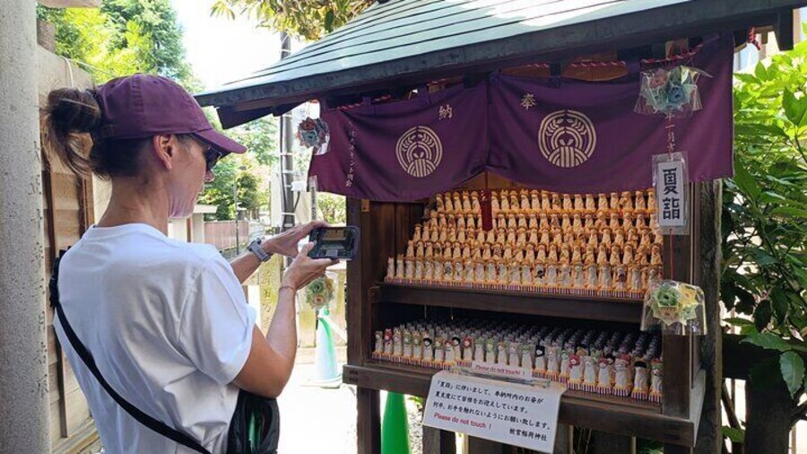 Admiring different types of Kobeshi