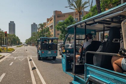 The Essentials of Barcelona Private Tuk-Tuk Tour.