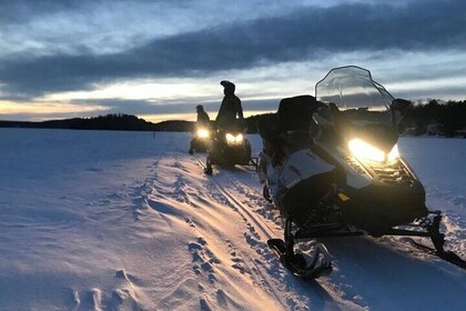 Levi: Twilight Snowmobile Safari & Stargazing Experience