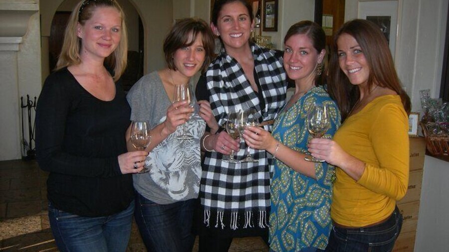 Wine tasting is fun!