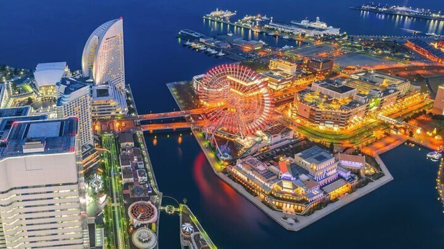 From Tokyo: Kamakura, Enoshima and Yokohama night view tour