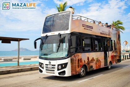 MAZALIFE City Tour Scenic Mazatlán Ride on a Double Decker Bus