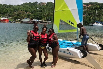 Hiking and Watersports Adventure in Marigot Bay St Lucia