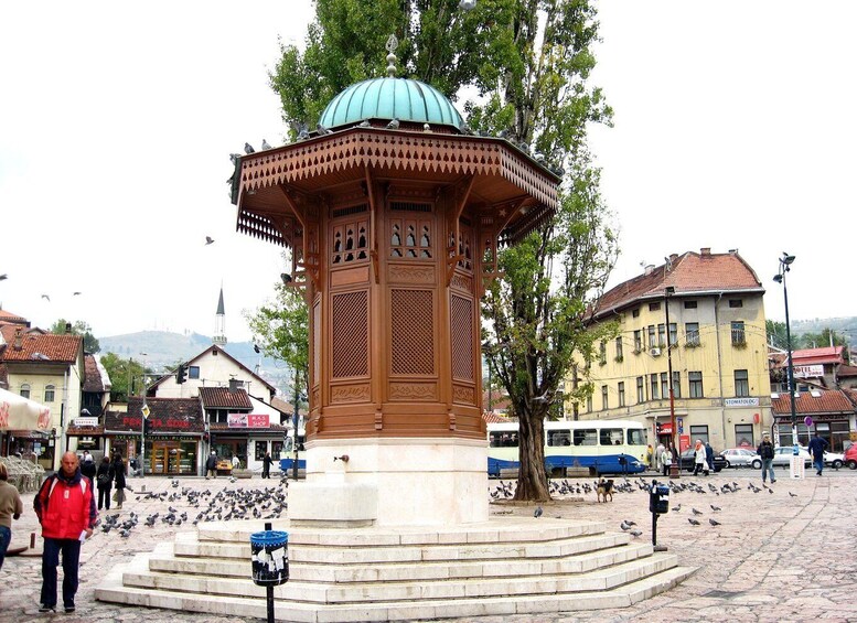 Picture 2 for Activity Sarajevo: Discover Sarajevo Walking Tour with Local Guide