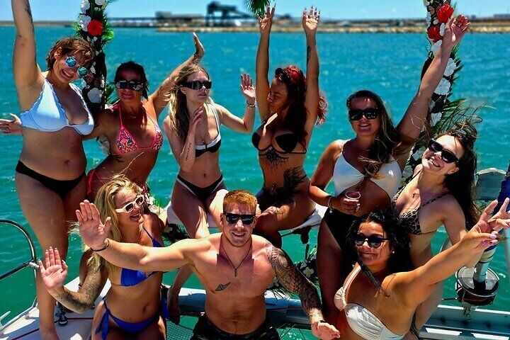 Every body is happy during our Pirate Sunday Tours