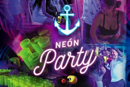 Neon Party in Catamaran Puerto Vallarta