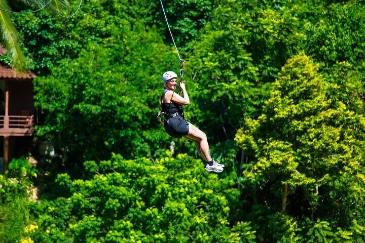 Koh Phangan Zipline Shared Adventure Tour
