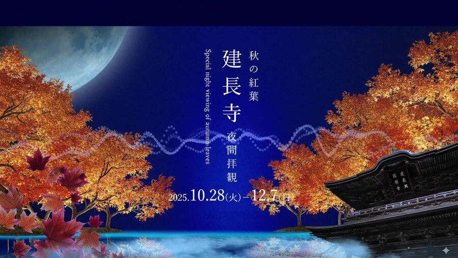 ZEN NIGHT WALK KAMAKURA Kamakura Kenchoji Temple Night Admission Ticket