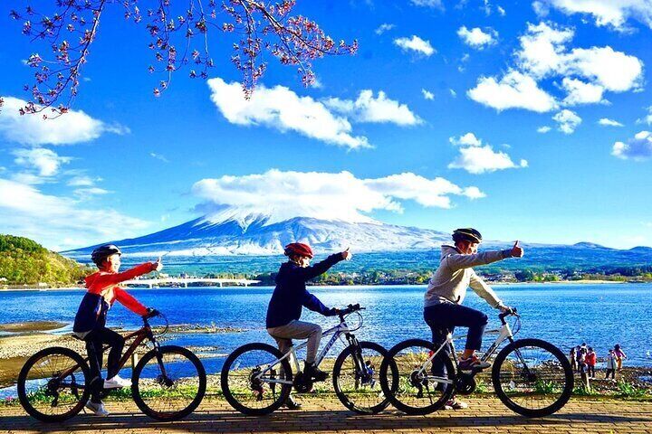 Mount Fuji Shuanghu Internet celebrity cycling day tour