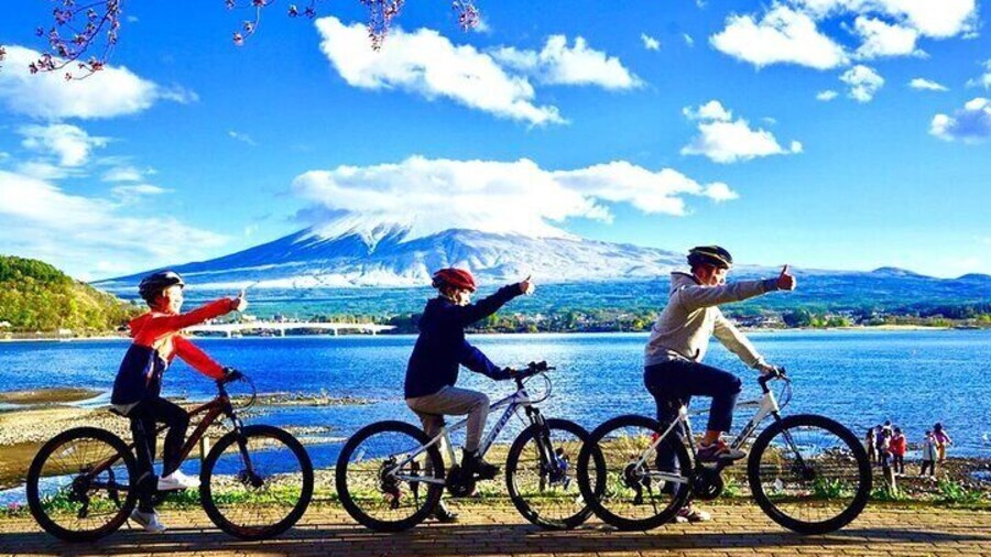 Mount Fuji Shuanghu Internet celebrity cycling day tour