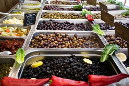 Heraklion: Tour a piedi con degustazioni di cibo